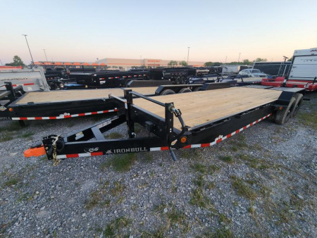 New 2025 Iron Bull Equipment Trailer 83 x24' 14k Gvwr Rampage Ramps