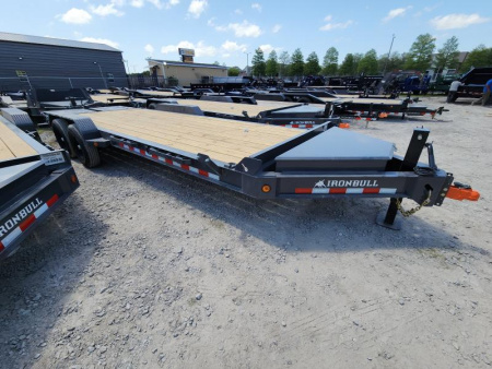 New 2025 Iron Bull Equipment Trailer 83"x20' I Beam Frame Tool box 14k Gvwr
