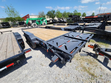 New 2025 Iron Bull Equipment Trailer 83"x22' I Beam Frame Tool Box Rampage Ramps 14k Gvwr
