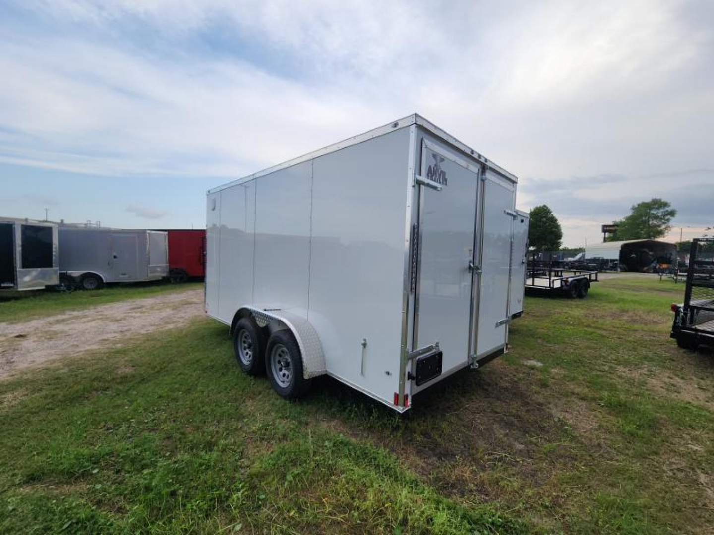 New 2025 Anvil Trailers  Cargo / Enclosed Trailer 7x14 Enclosed Trailer Rear Double Door Polycore