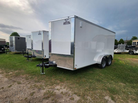 New 2025 Anvil Trailers  Cargo / Enclosed Trailer 7x14 Enclosed Trailer Rear Double Door Polycore