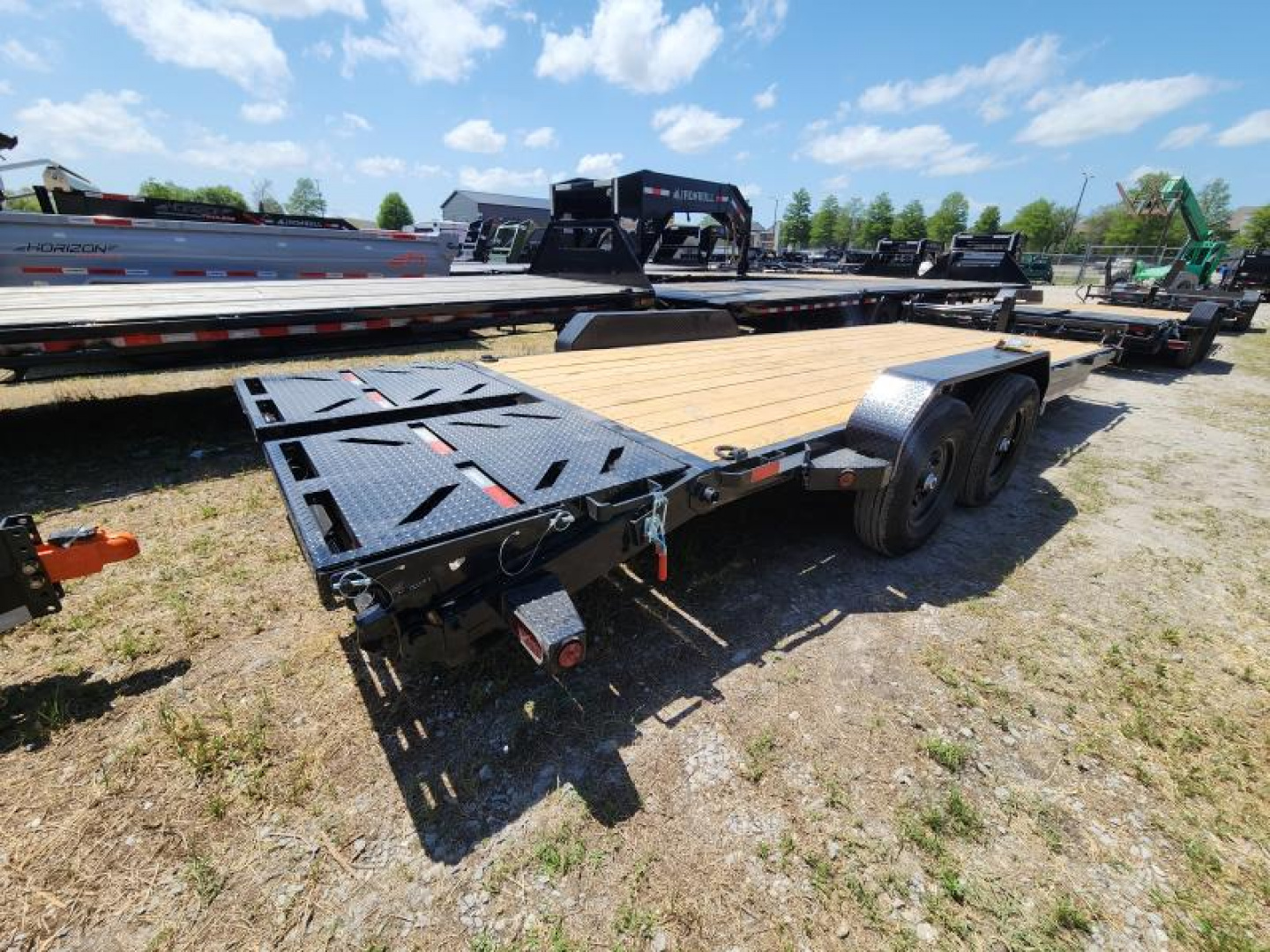 New 2026 Iron Bull Equipment Trailer 83"x22' Rampage Ramps 14k Gvwr