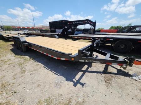 New 2026 Iron Bull Equipment Trailer 83 x22' Rampage Ramps 14k Gvwr