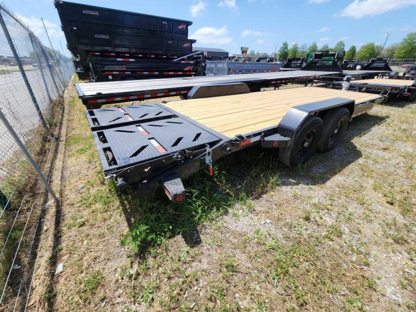 New 2026 Iron Bull Equipment Trailer 83"x22' Rampage Ramps 14k Gvwr