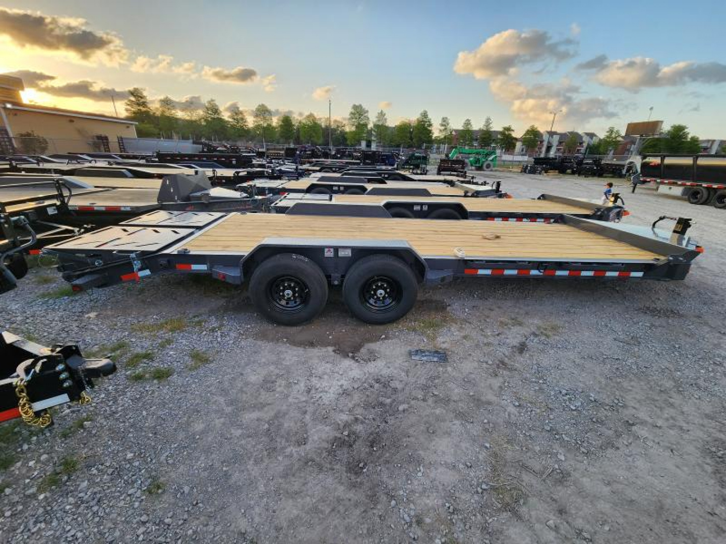 New 2026 Iron Bull Equipment Trailer 83"X22' I Beam Frame Tool Box 14k Gvwr 7k Axles Rampage Raps