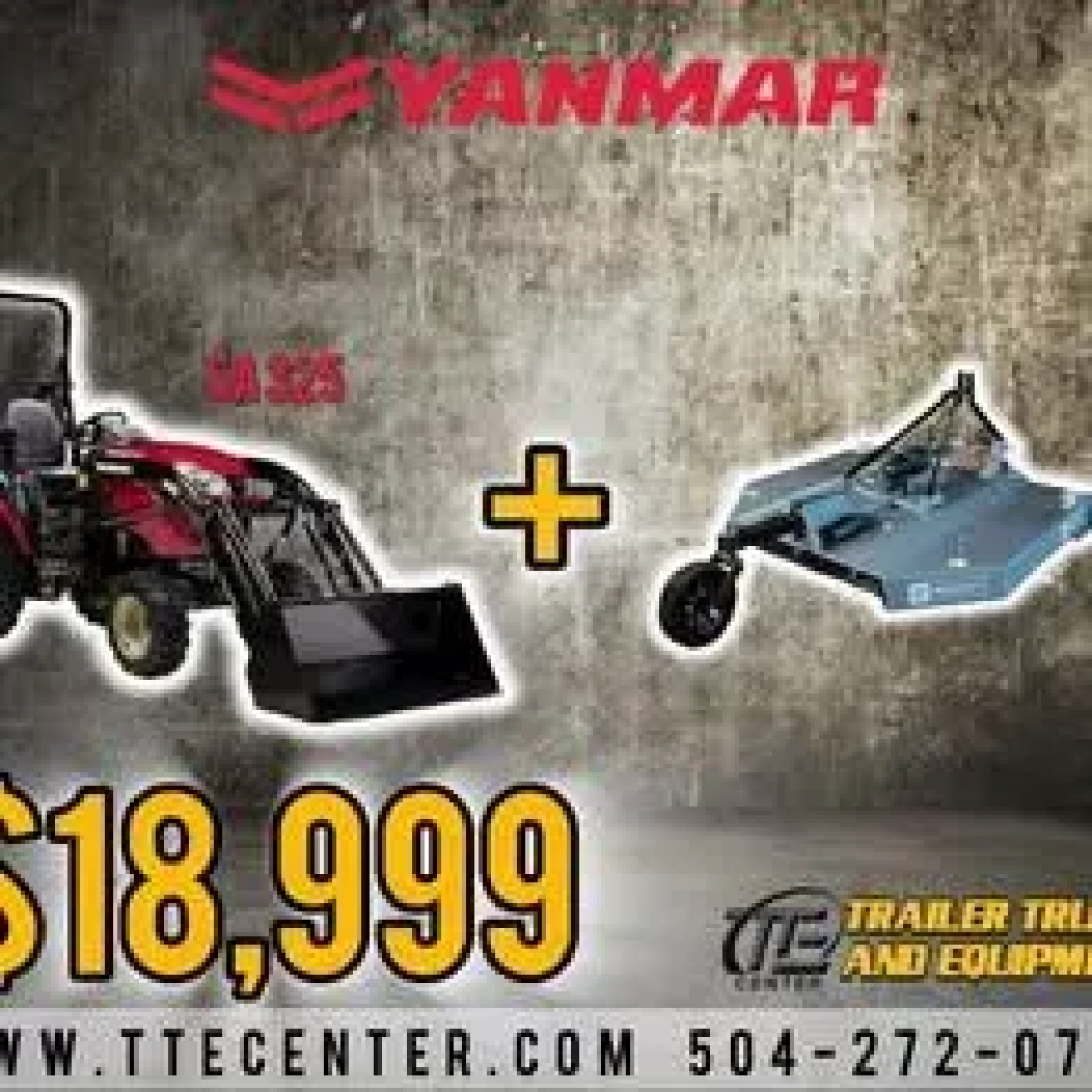 New 2025 Yanmar SA325 PLUS CUTTER  Tractor
