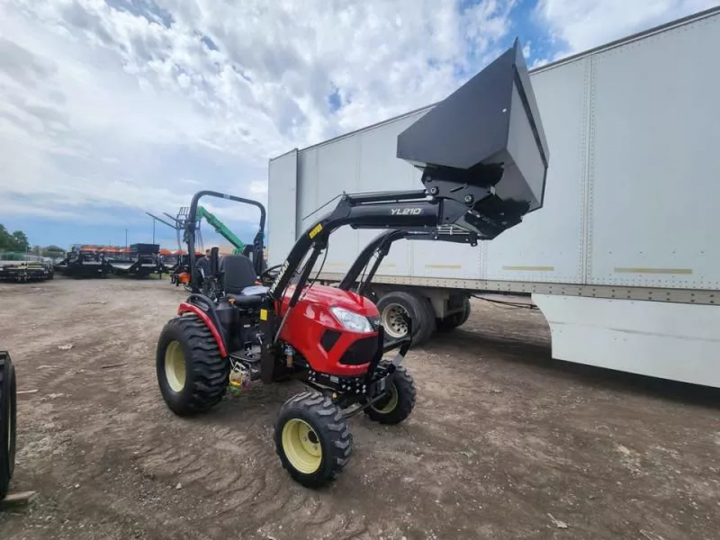 New 2025 Yanmar YM425 Tractor with Front Loader and Bucket Tractor