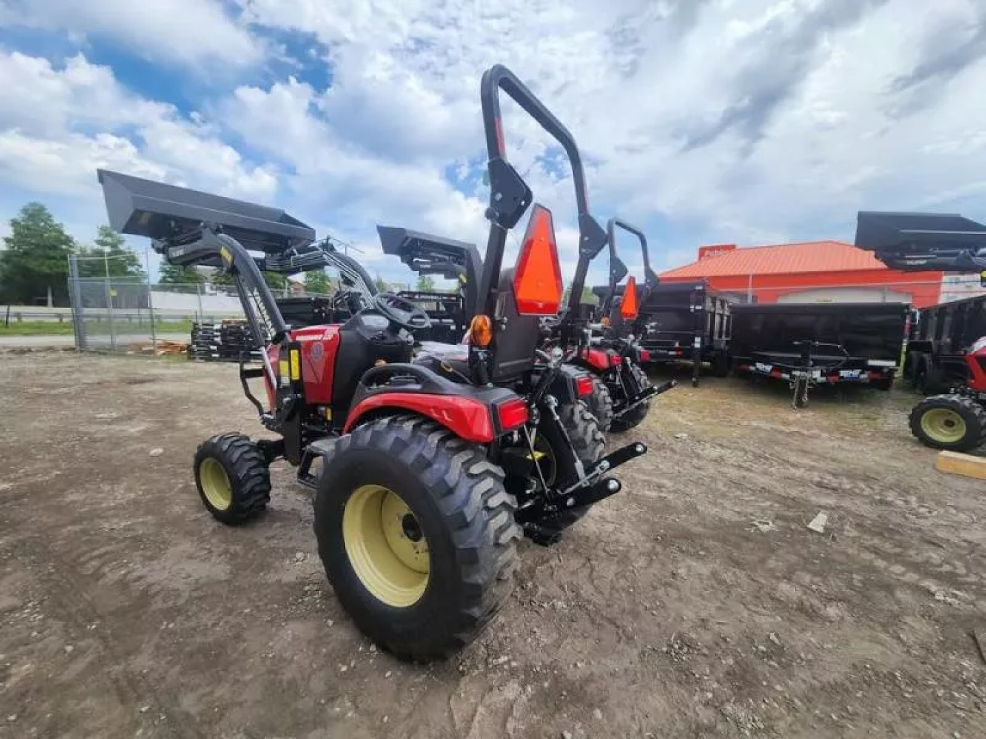 New 2025 Yanmar YM425 Tractor with Front Loader and Bucket Tractor