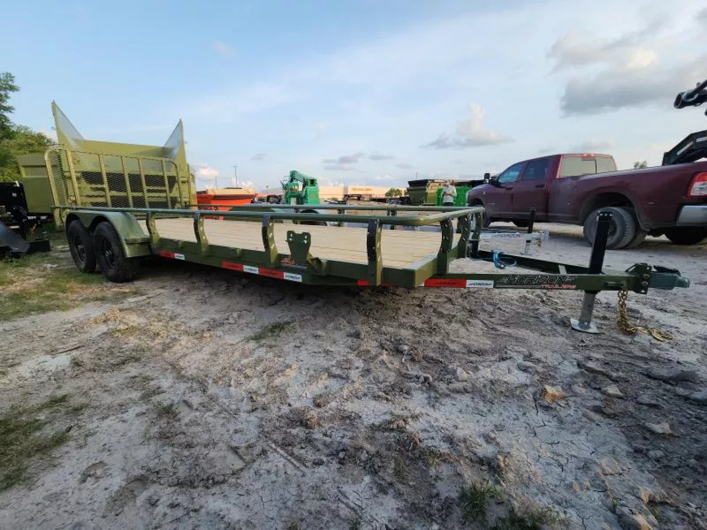 New 2025 Horizon Trailers 83"X20' Utility With 5200# Axles  UTZBP-22'X20' 5.2K Utility Trailer
