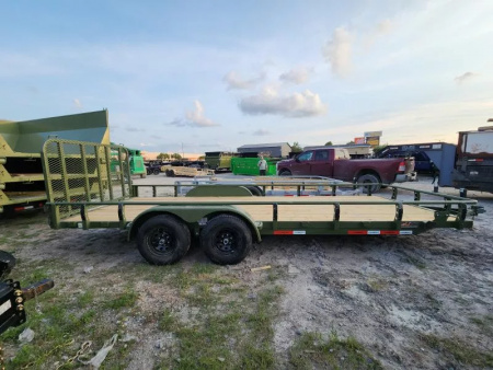 New 2025 Horizon Trailers 83"X20' Utility With 5200# Axles  UTZBP-22'X20' 5.2K Utility Trailer