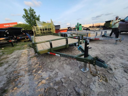 New 2025 Horizon Trailers 83"X20' Utility With 5200# Axles  UTZBP-22'X20' 5.2K Utility Trailer