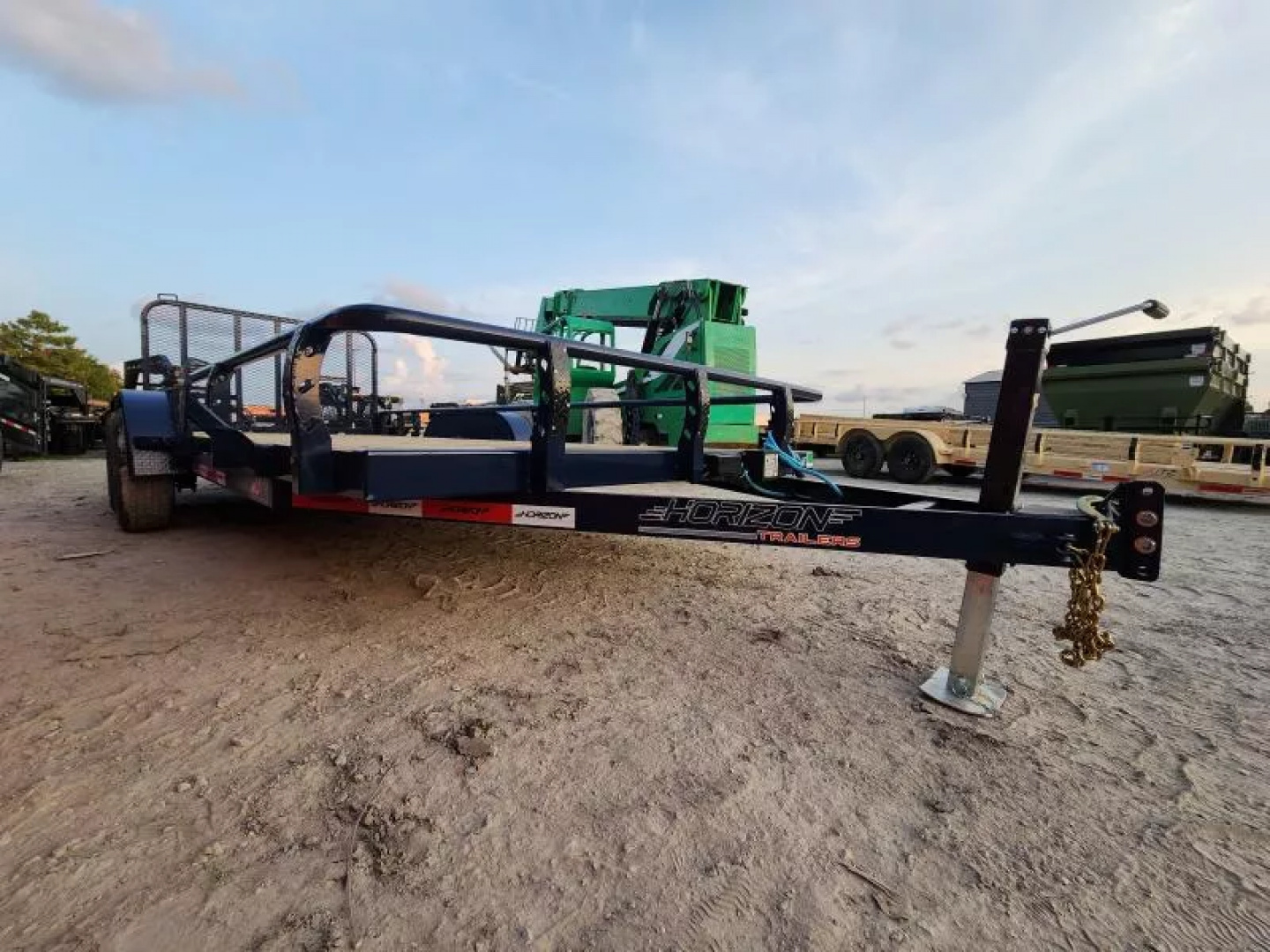 New 2025 Horizon Trailers Utility With 5200# Axles Each Pipe Top UTZBP-22"X18' 5.2K Utility Trailer