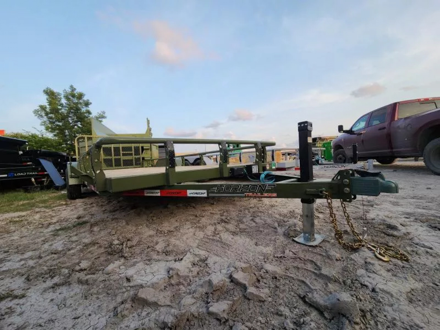 New 2025 Horizon Trailers Utility With 5200# Axles Each Pipe Top UTZBP-22"X18' 5.2K Utility Trailer