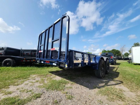 New 2025 Horizon Trailers Utility With 5200# Axles Each Pipe Top UTZBP-22"X18' 5.2K Utility Trailer