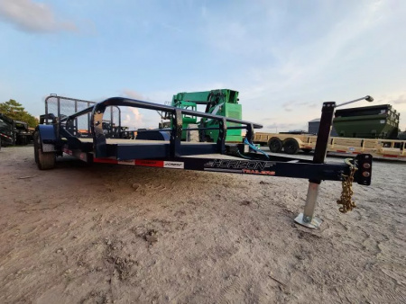 New 2025 Horizon Trailers Utility With 5200# Axles Each Pipe Top UTZBP-22"X18' 5.2K Utility Trailer