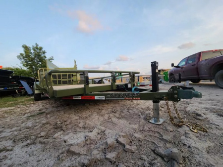 New 2025 Horizon Trailers Utility With 5200# Axles Each Pipe Top UTZBP-22"X18' 5.2K Utility Trailer