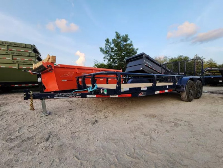 New 2025 Horizon Trailers Utility With 5200# Axles Each Pipe Top UTZBP-22 X18' 5.2K Utility Trailer