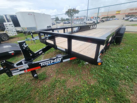 New 2025 Top Hat Trailers 83x20' Equipment Trailer