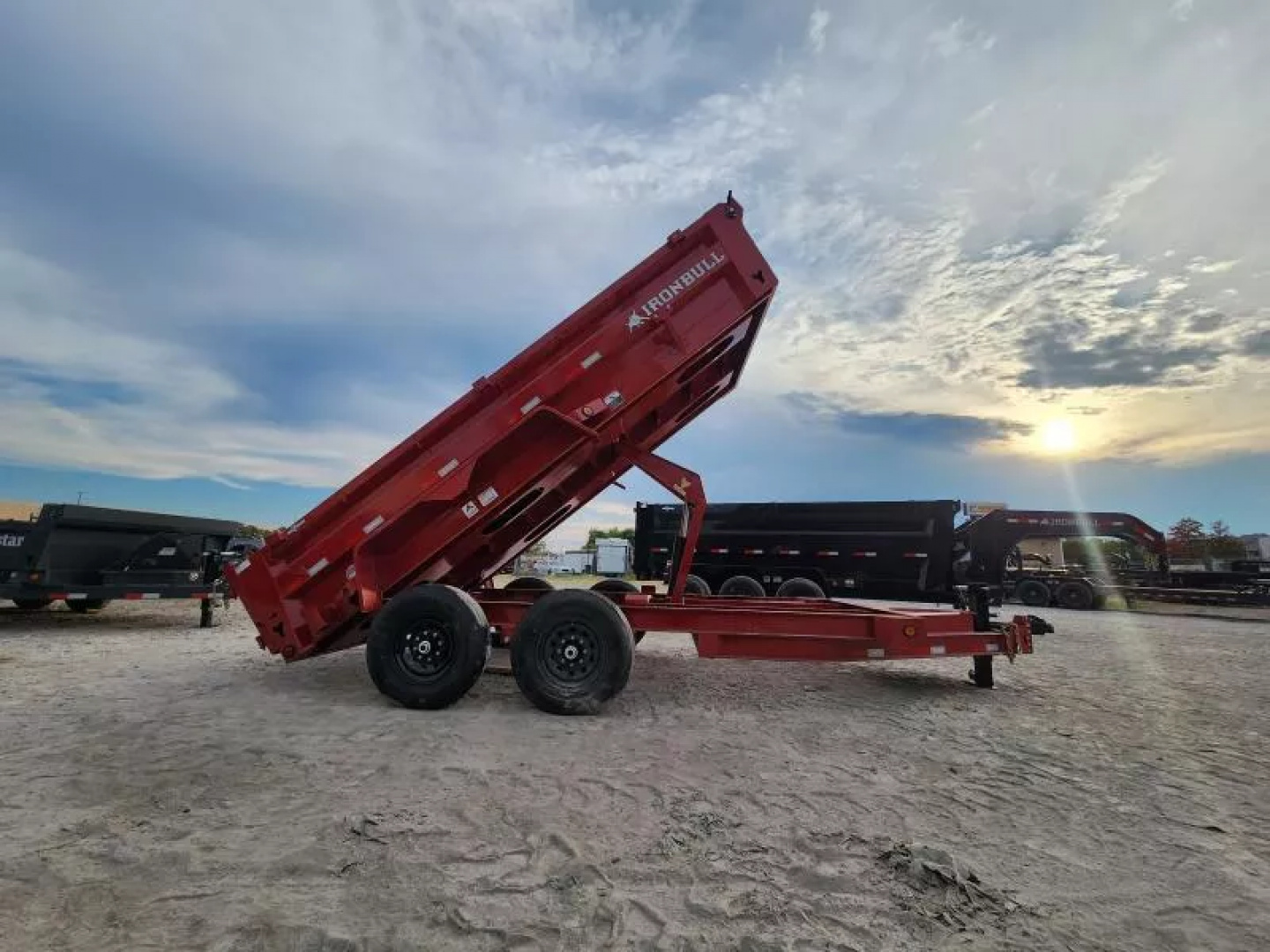New 2026 Iron Bull  Dump Trailer 83x14' True 24" Sides 7GA Floor With Side Armor