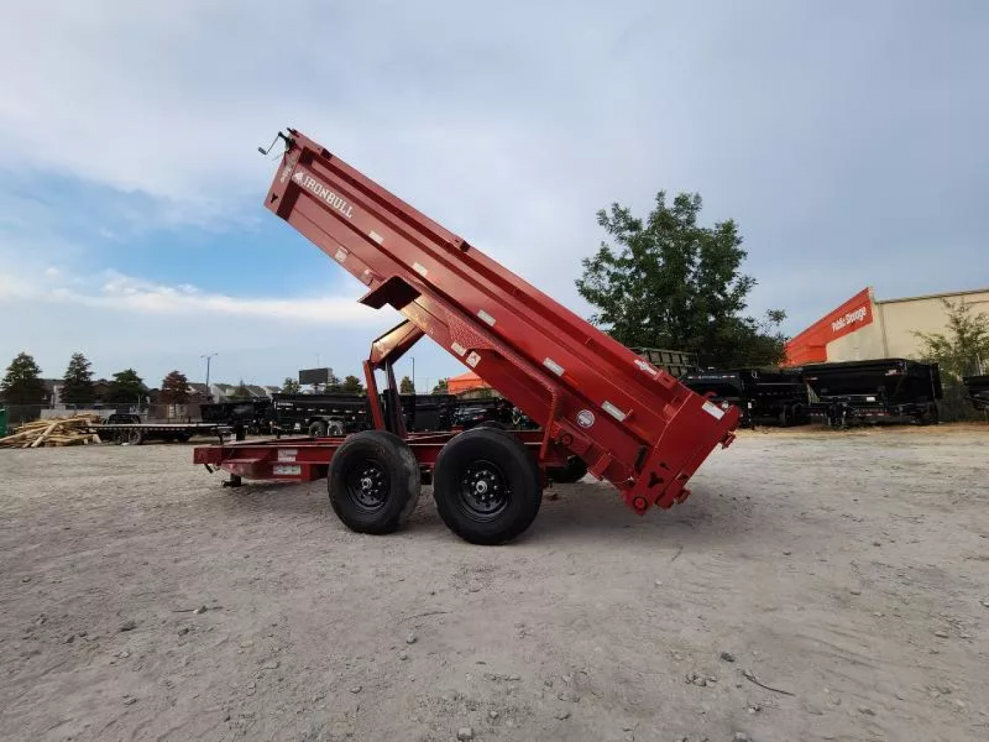 New 2026 Iron Bull  Dump Trailer 83x14' True 24" Sides 7GA Floor With Side Armor
