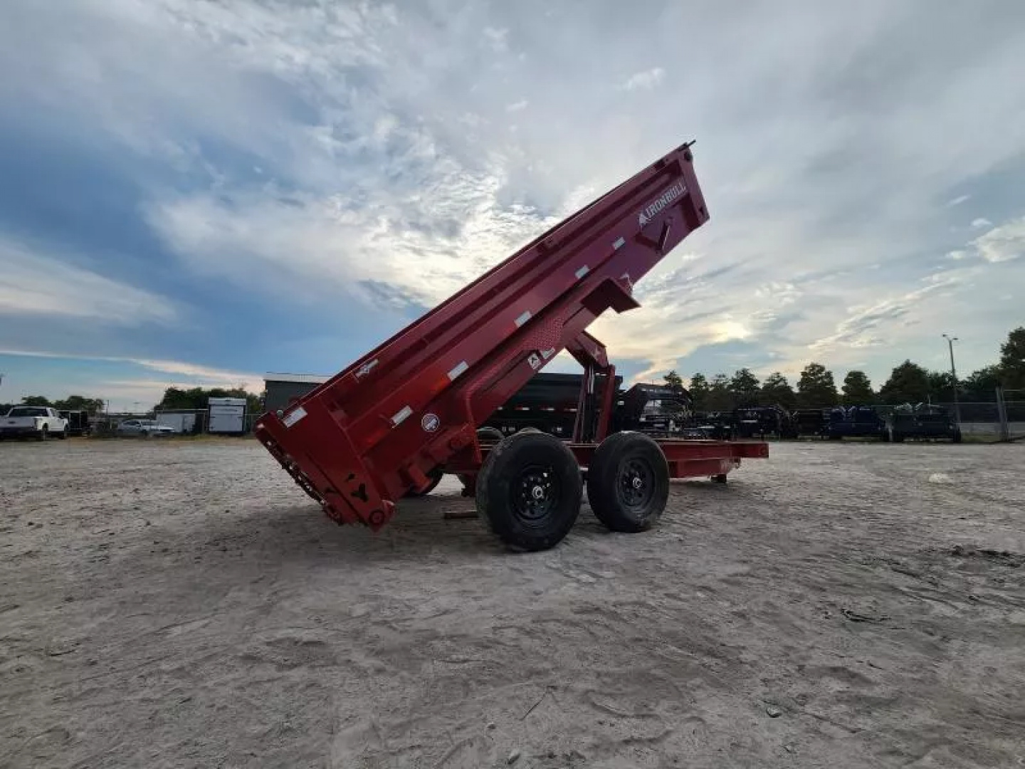 New 2026 Iron Bull  Dump Trailer 83x14' True 24" Sides 7GA Floor With Side Armor