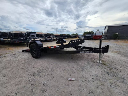 New 2026 Iron Bull Scissor Tilt Trailer 80"x12' Cylinder