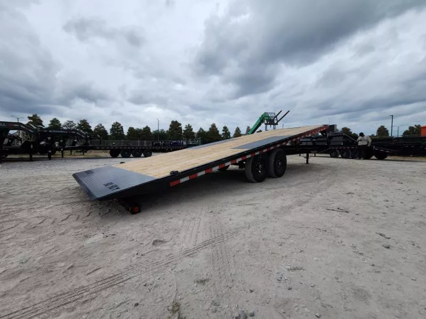 New 2026 Iron Bull Power Tilt Trailer 102"x26' Deck Over 14k Gvwr