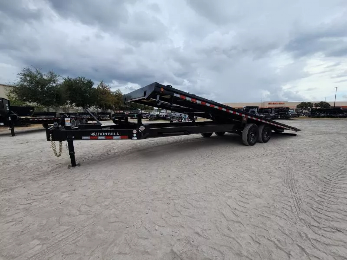 New 2026 Iron Bull Power Tilt Trailer 102"x26' Deck Over 14k Gvwr