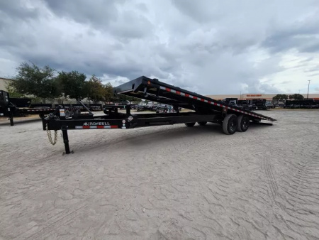 New 2026 Iron Bull Power Tilt Trailer 102"x26' Deck Over 14k Gvwr