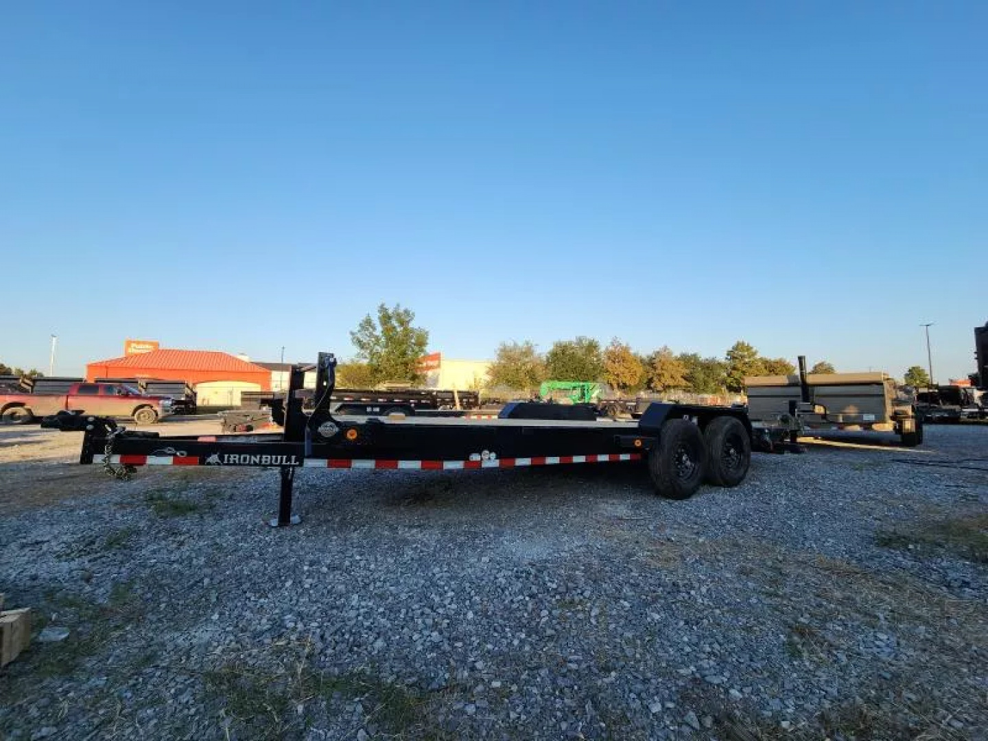 New 2026 Iron Bull 83x20 With 14k Gvwr Rampage Ramps Equipment Trailer