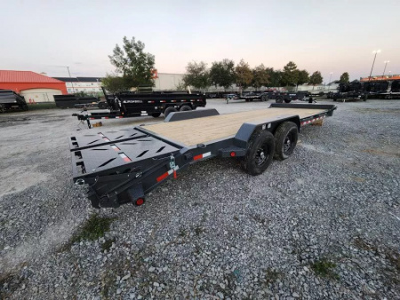 New 2026 Iron Bull 83x22' With Tool Box & I Beam Frame 14k Gvwr Rampage Ramps Equipment Trailer