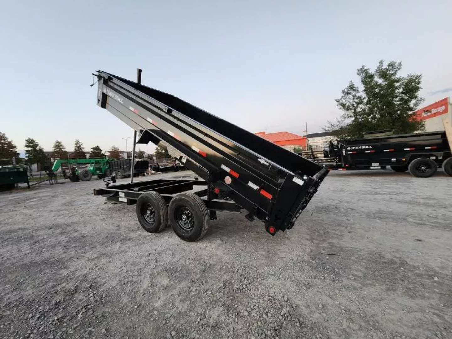 New 2026 Iron Bull 83x16' With 2' Sides Telescopic 7Ga Floor Dump Trailer