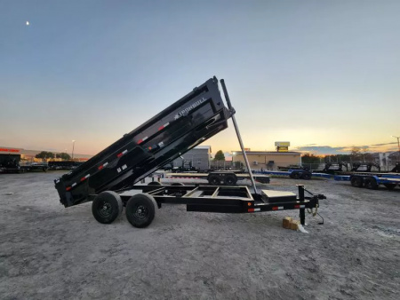 New 2026 Iron Bull 83x16' With 2' Sides Telescopic 7Ga Floor Dump Trailer
