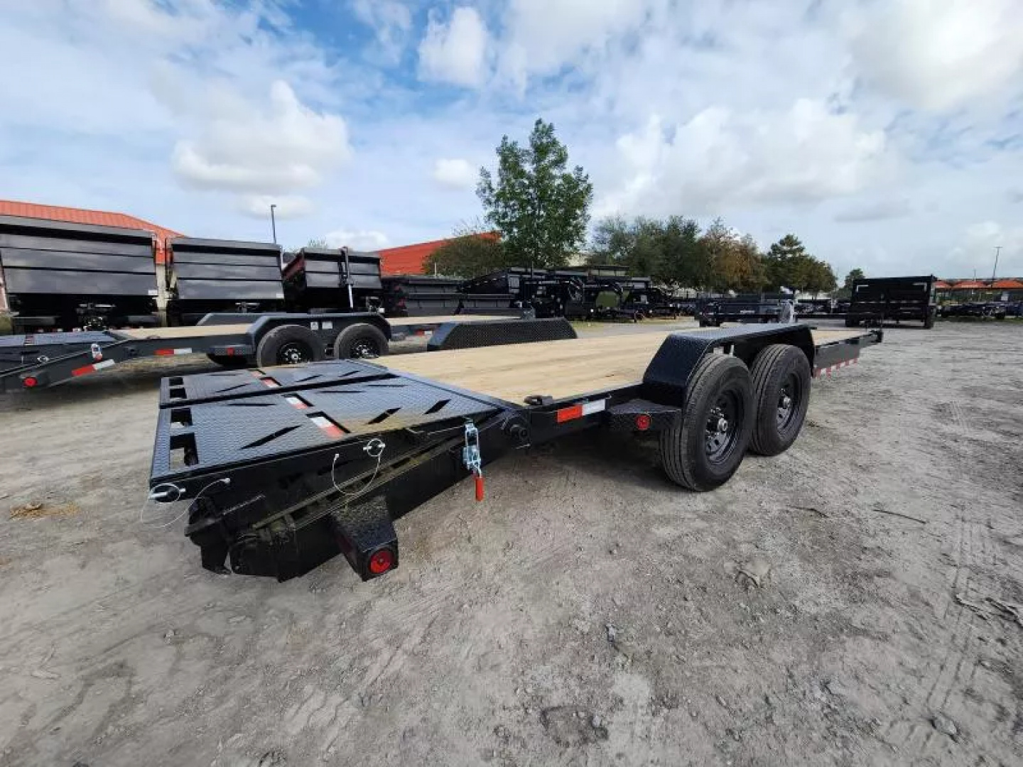 New 2026 Iron Bull Equipment Trailer 83"x22' Rampage Ramps (2) 7k Axles 14k Gvwr