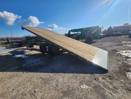 New 2026 Horizon Trailers FFT 26' X 102" Power Tilt With 21k Gvwr Super Single Wheel 10K Axles 18 Ply Tires