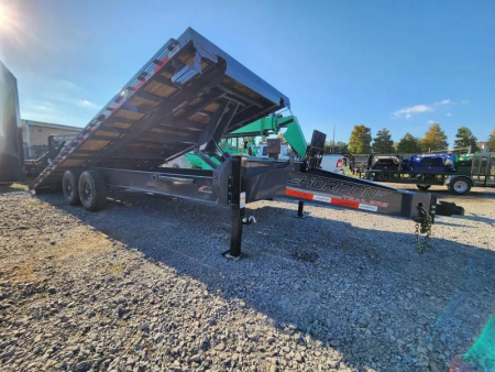 New 2026 Horizon Trailers FFT 24' X102  Heavy Duty Power Tilt 14000# Gvwr With 7k Axles  Tilt Trailer