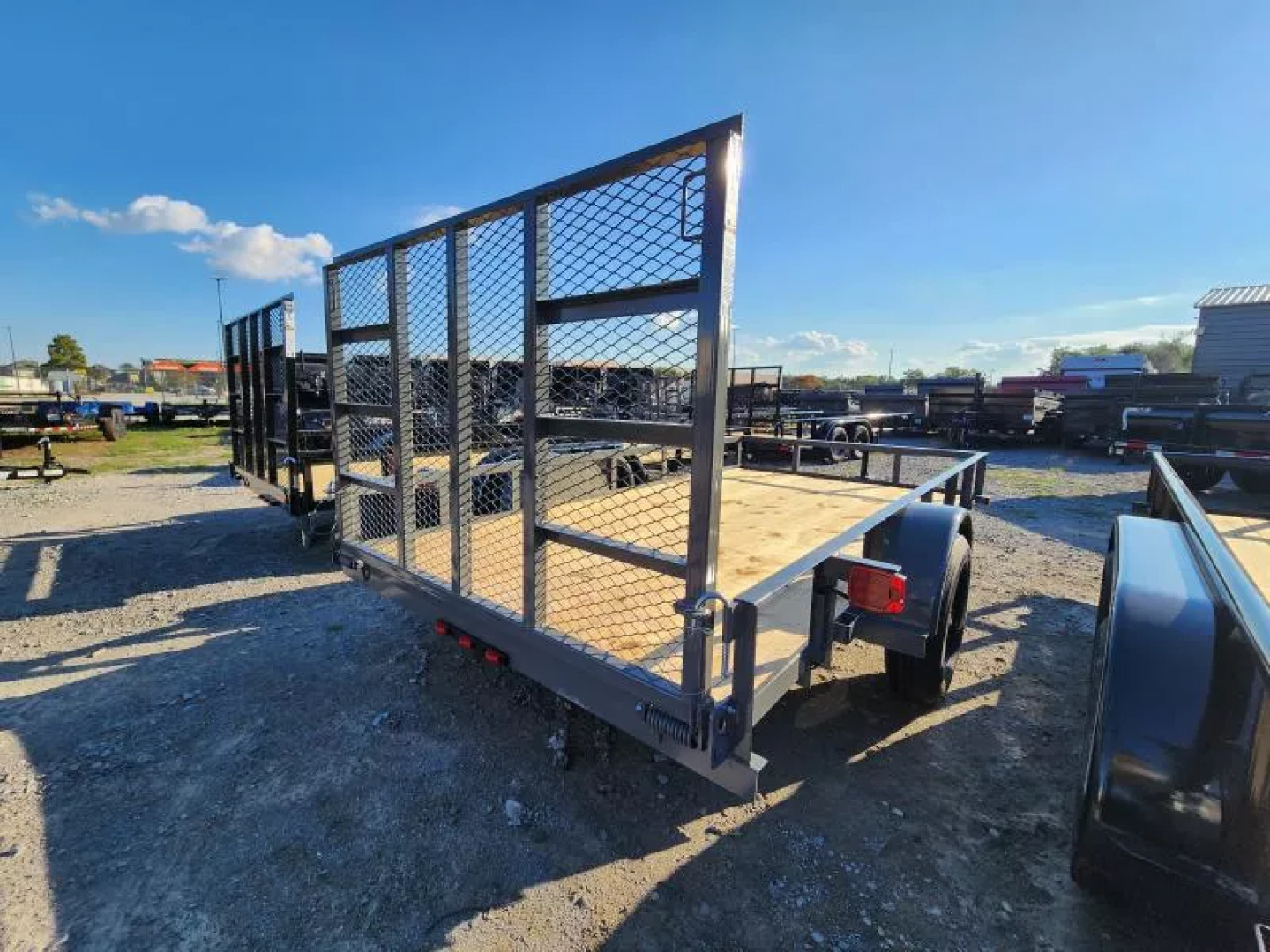 New 2026 Top Hat Trailers DSA-12X77-2.9N-R Utility Trailer