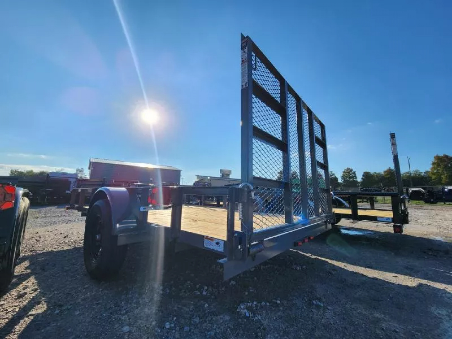 New 2026 Top Hat Trailers DSA-12X77-2.9N-R Utility Trailer