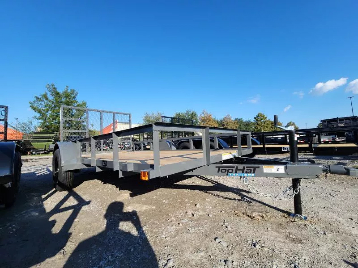 New 2026 Top Hat Trailers DSA-12X77-2.9N-R Utility Trailer