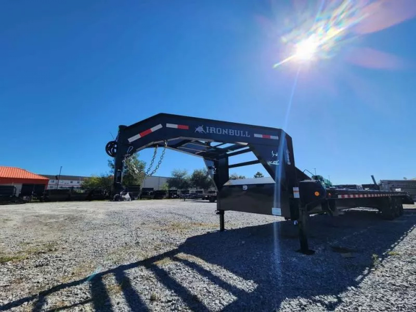 New 2026 Iron Bull 102"x32' Gooseneck (3) 7kAxles 21k Gvwr Rampage RampsFlatbed Trailer