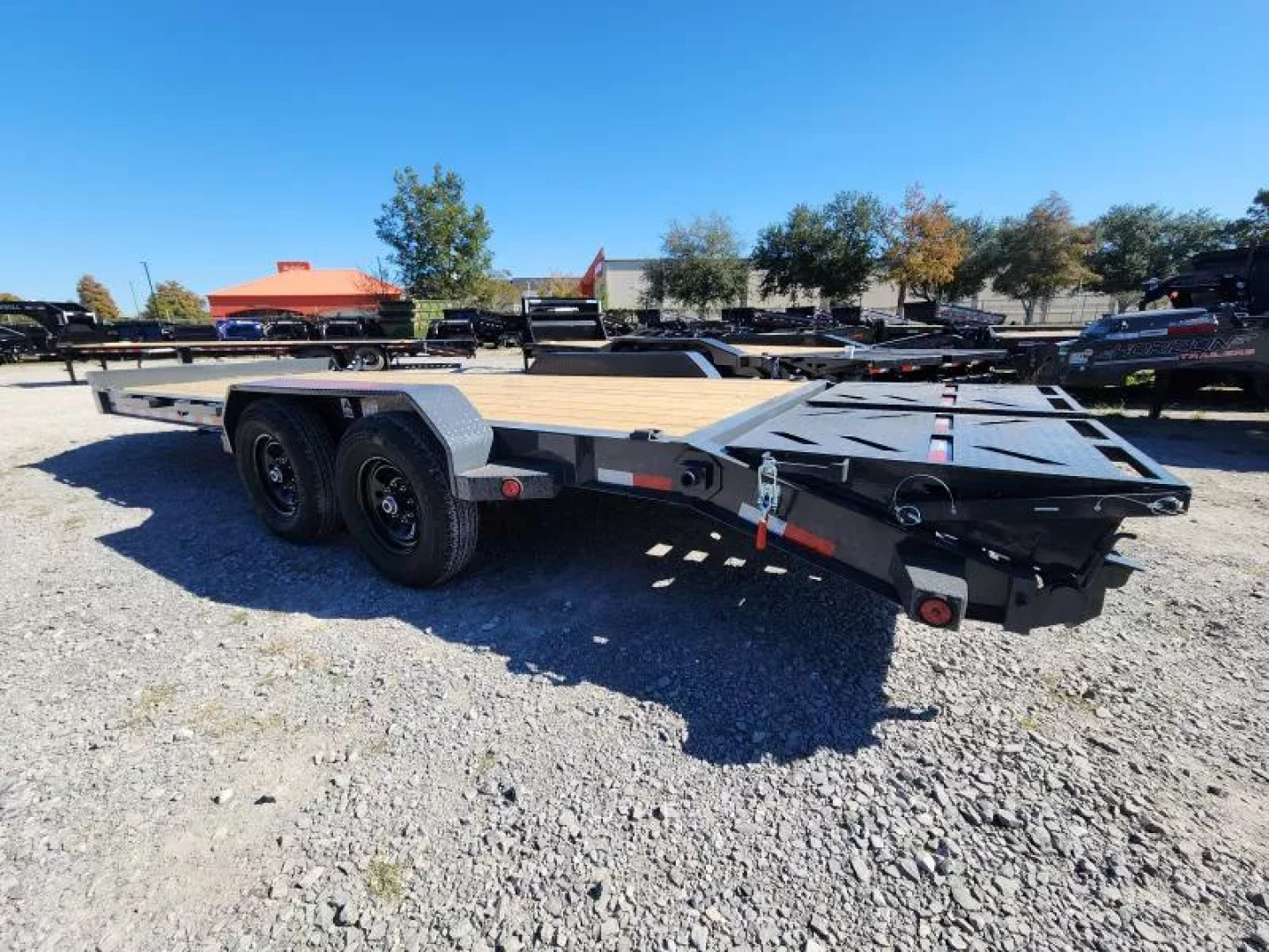 New 2026 Iron Bull EWB8322 Equipment Trailer 83"x22' I Beam Frame Tool Box