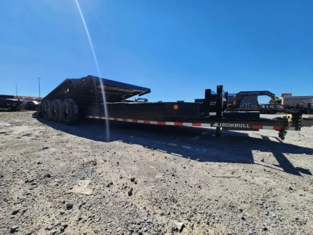 New 2026 Iron Bull Power Tilt Trailer 102"x24' With Triple Axles 21k Gvwr