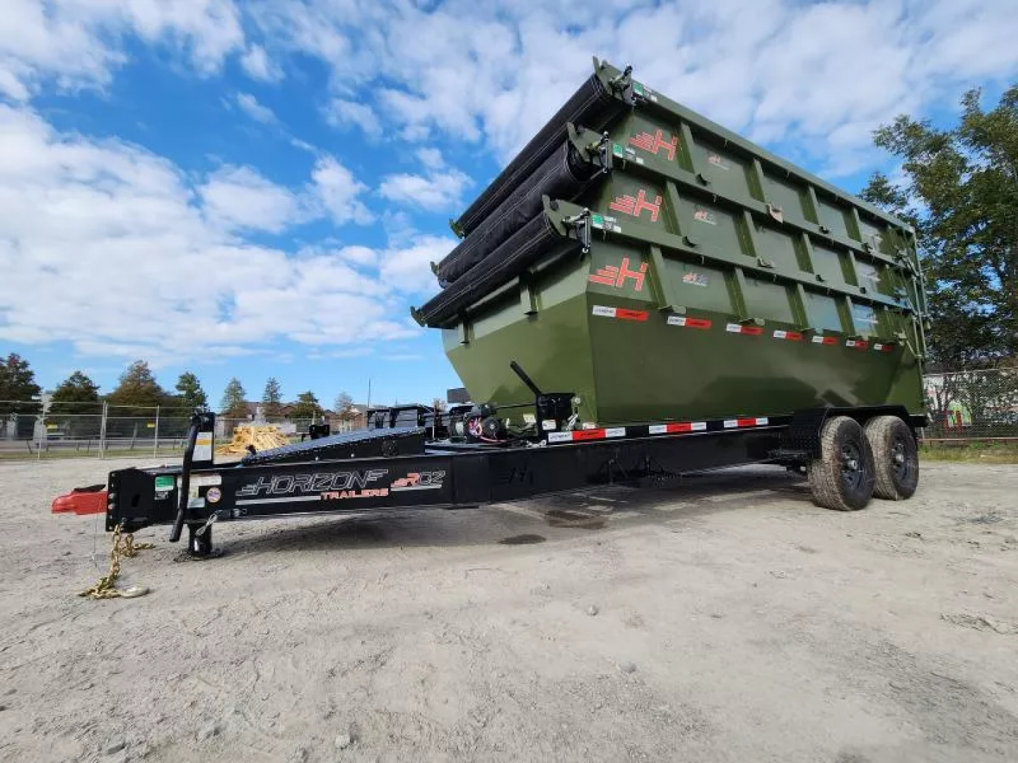 New 2026 Horizon Trailers RDZBP-16' 7K Roll Off