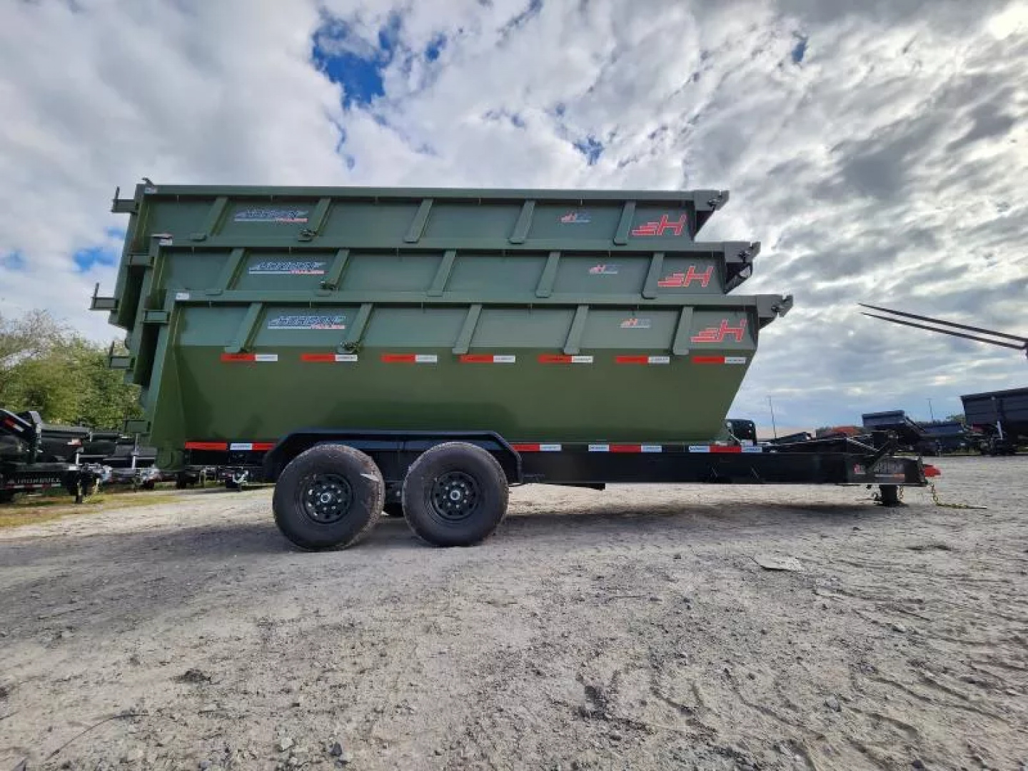 New 2026 Horizon Trailers RDZBP-16' 7K Roll Off