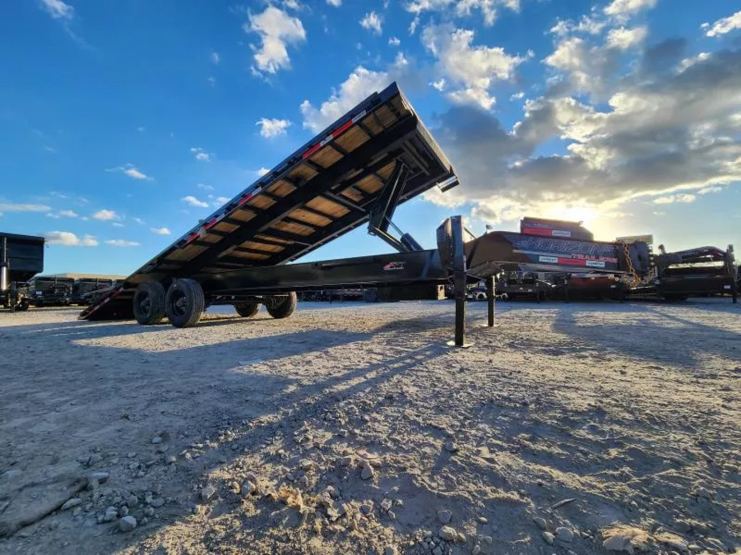 New 2026 Horizon Trailers FFT 26' X102" 10 Axles  Tilt Trailer