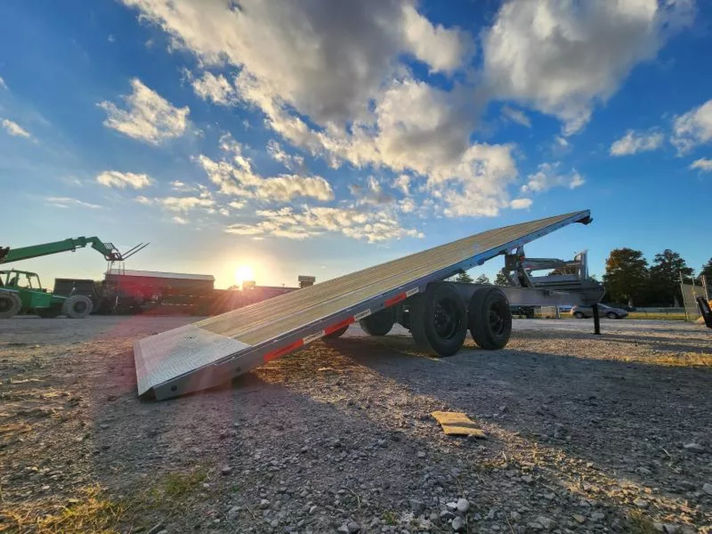 New 2026 Horizon Trailers FFT 28'X102"X36" GN10K Tilt Trailer