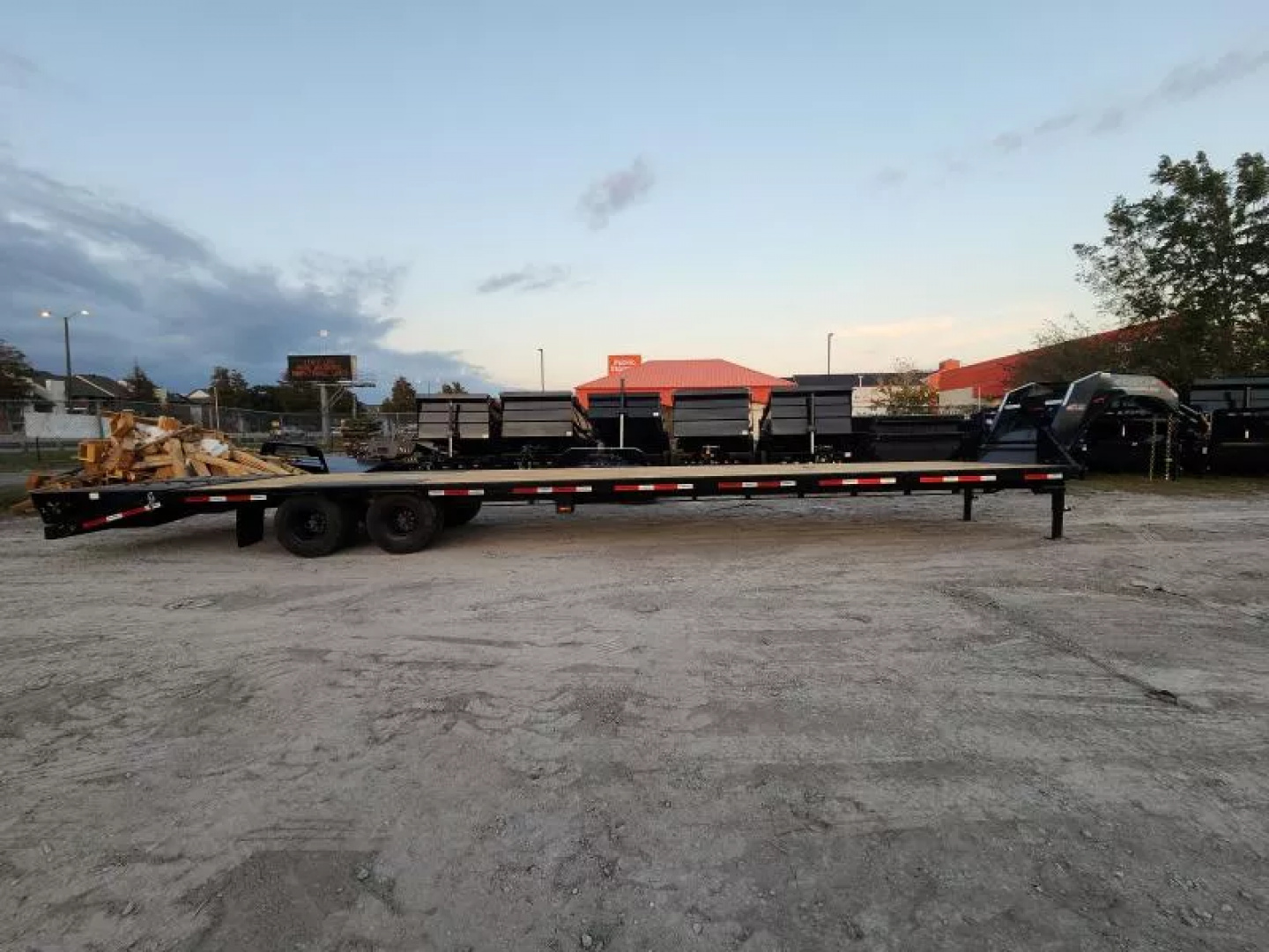 New 2026 Horizon Trailers FHZ40'X102" Flatbed Trailer
