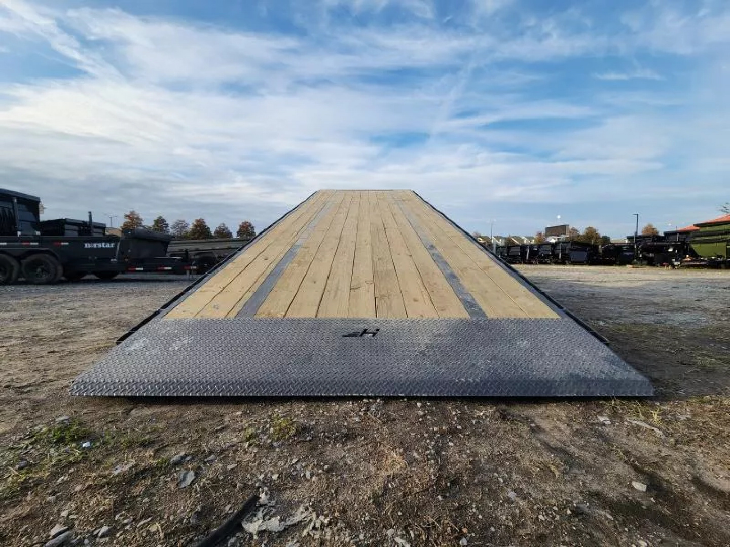 New 2026 Horizon Trailers FFT 24' X102" 10k Axles  Tilt Trailer