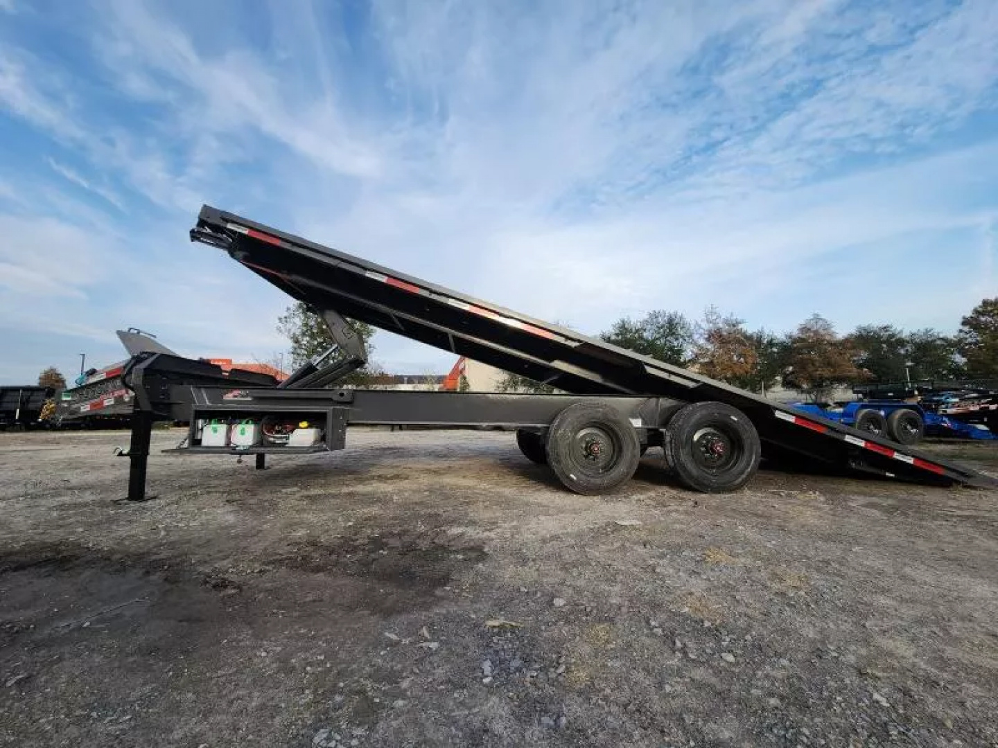 New 2026 Horizon Trailers FFT 24' X102" 10k Axles  Tilt Trailer