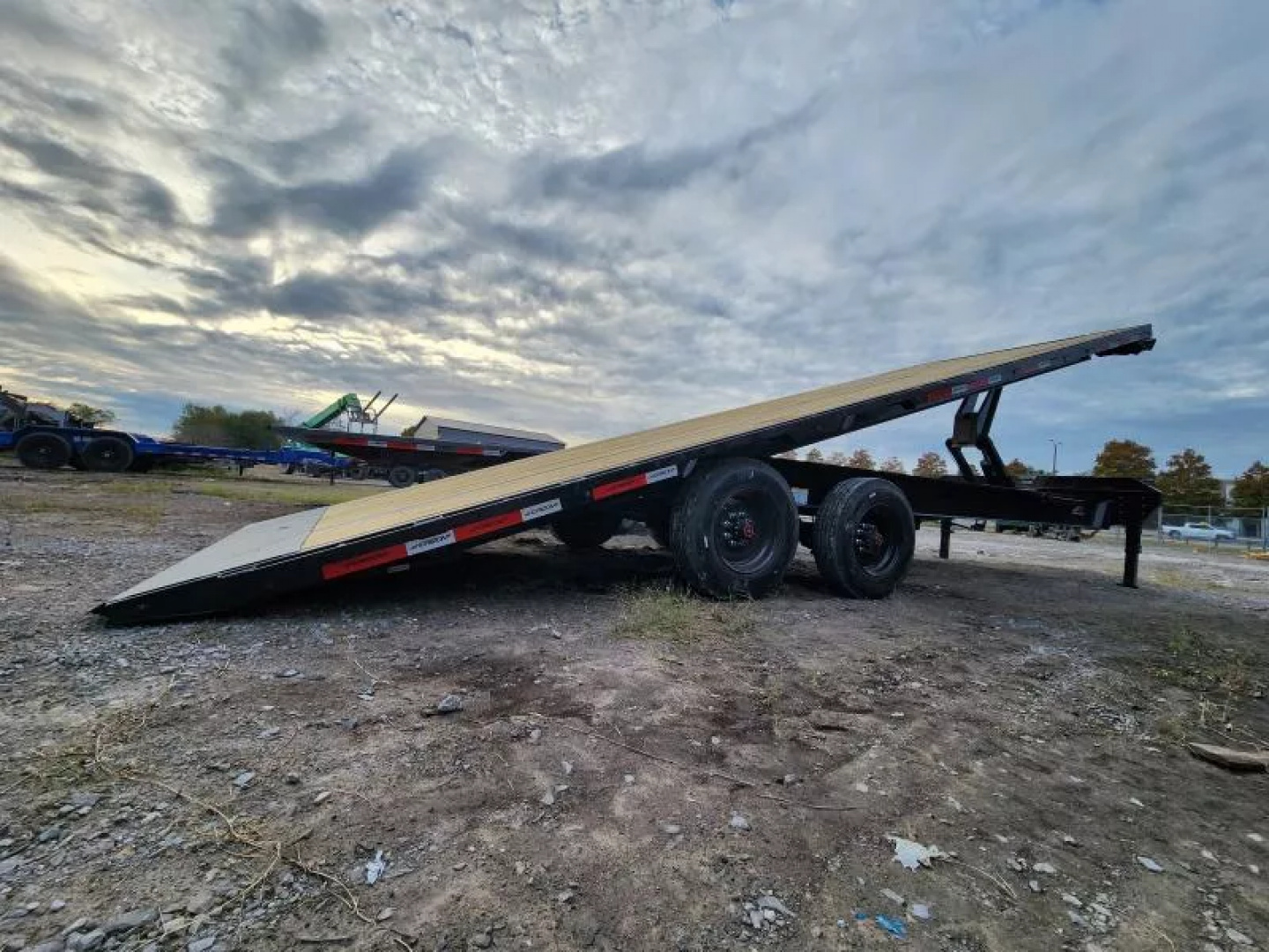 New 2026 Horizon Trailers FFT 26' X 102" X36" BP 10K Tilt Trailer